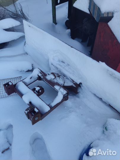 Снегоотвал на УАЗ