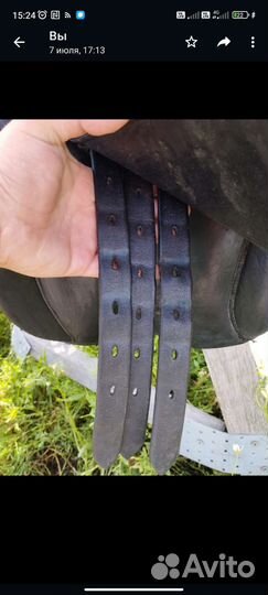 Конкурное английское седло Франк