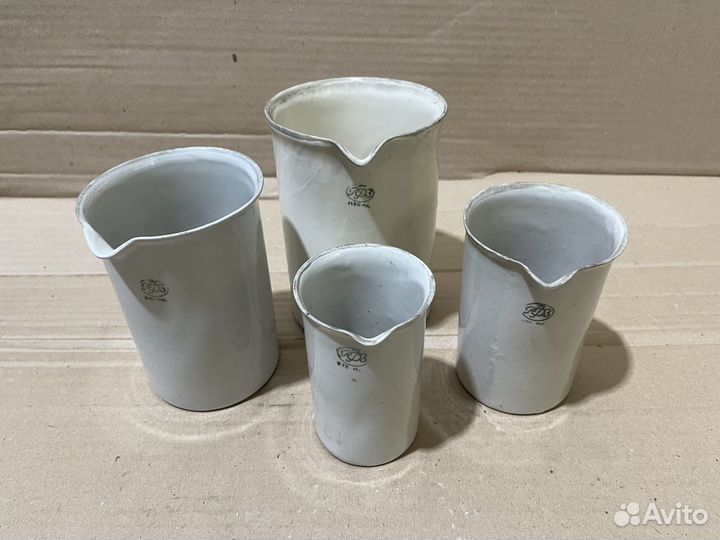 Лабораторная посуда из фарфора