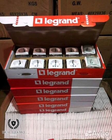 Розетки и Выключатели legrand партия D144