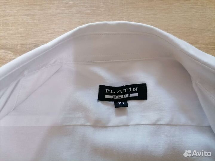 Школьная рубашка на мальчика (140-158)