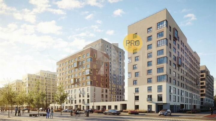 2-к. квартира, 46 м², 18/18 эт.