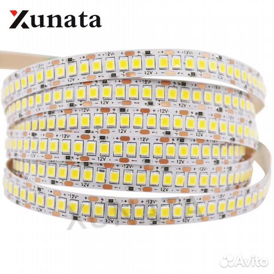 Лента светодиодная белая 120led на 1 метр