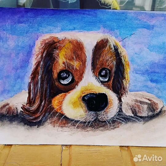 Рисунки акварелью