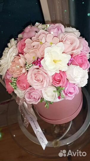 Цветы букет из мыла в наличии