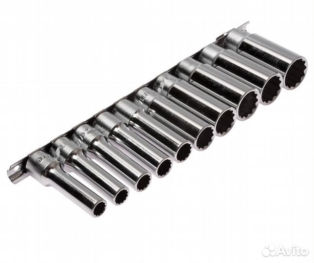 JTC JTC-T410M Набор головок торцевых 12 12-ти гран