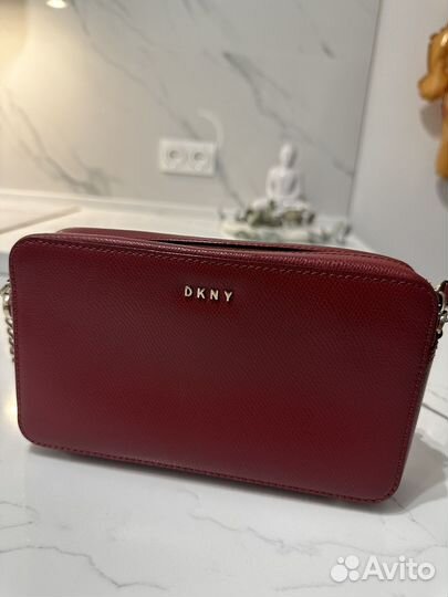 Сумка женская натуральная кожа dkny