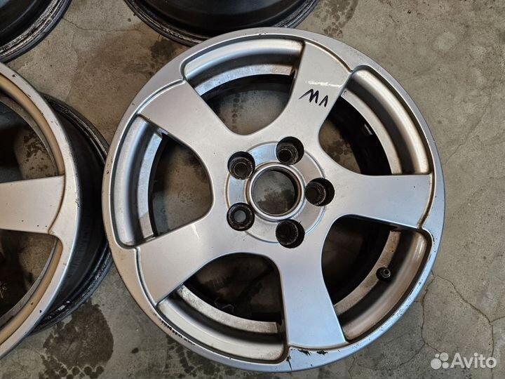 Литые диски r14 на rapid/polo