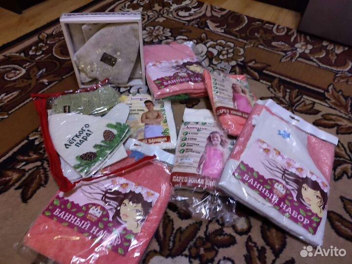 Шапки для бани и сауны, для взрослых и для детей