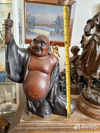 Статуэтка Будды, Хотей, бронза