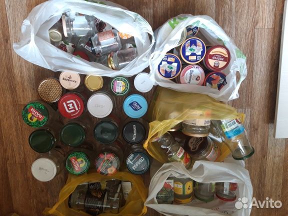 Банки стеклянные с крышками