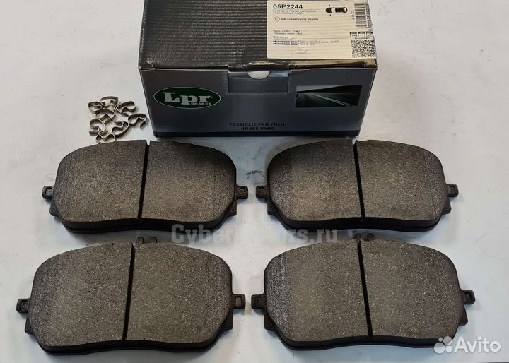 Колодки тормозные перед mercedes GLE V167/GLS X167