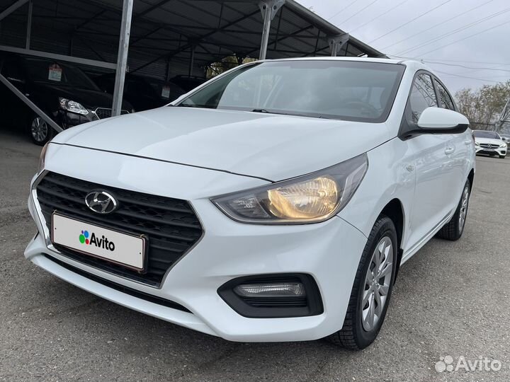 Hyundai Solaris 1.4 AT, 2019, 107 252 км