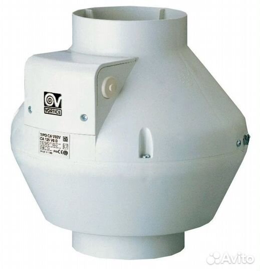 Канальный вентилятор Vortice CA 125-V0 D