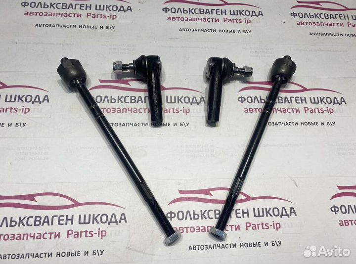 Комплект тяг с наконечниками Шкода Рапид