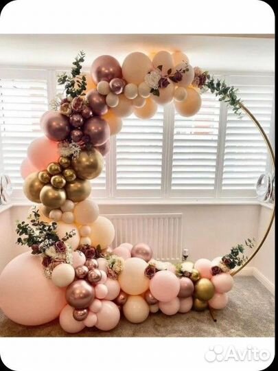 Подставка воздушных шаров, арка для фотозоны, обеd