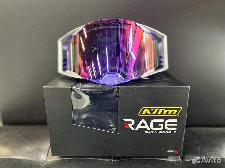Очки klim Rage (Fragment Heliotrope Purple Mirror)