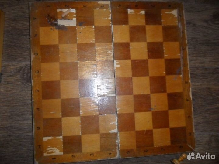 Шахматы и фигурки отдельно, СССР