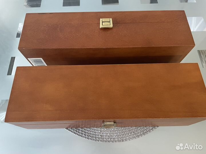 Коробка из дерева от коньяка Chateau de Montifaud