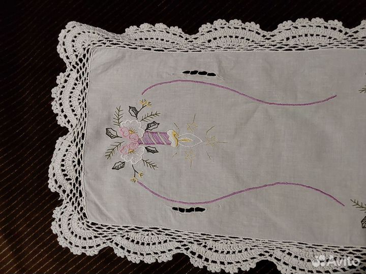 Винтажные салфетки, накомодники