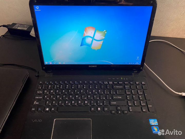 Ноутбук sony vaio i3
