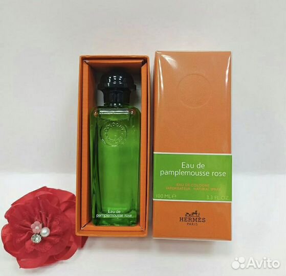 Hermes Eau De Pamplemousse Rose cologne 100 ml