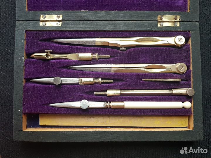 Готовальня, середина XIX-го века, царизм