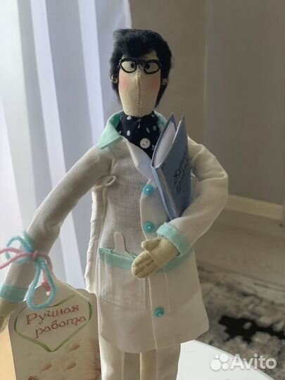 Кукла тильда ручной работы доктор