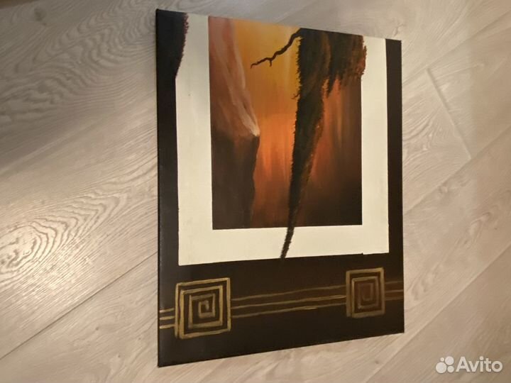 Модульная картина маслом