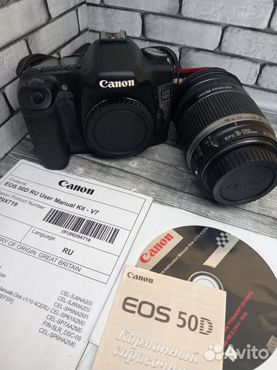 Зеркальный фотоаппарат Canon EOS 50D (Л 2223)