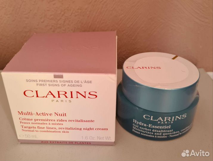 Clarins кремы косметика