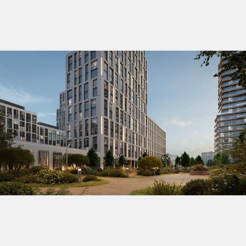 2-к. квартира, 95,4 м², 2/11 эт.