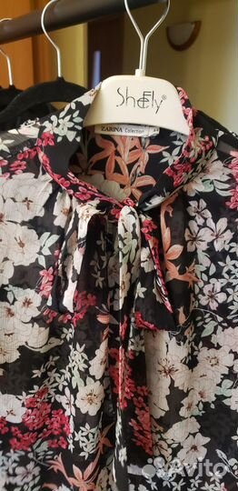 Блуза с бантом