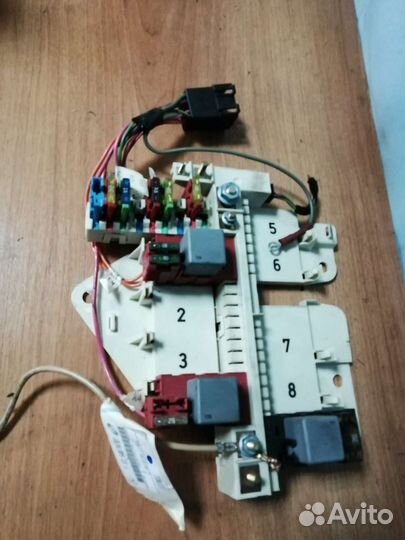 Блок предохранителей на Mercedes ML w 163