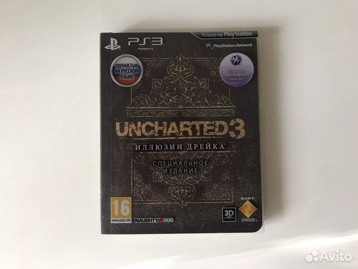 Uncharted 3 Иллюзии Дрейка Специальное издание