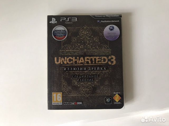 Uncharted 3 Иллюзии Дрейка Специальное издание