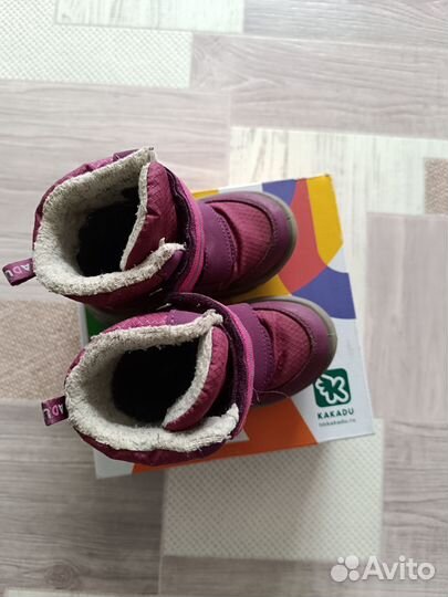 Ботинки осенние для девочки 24 р