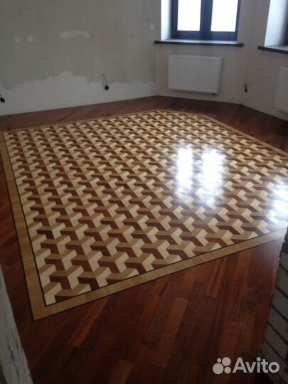 Циклевка, шлифовка паркета