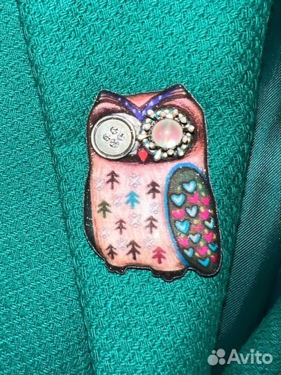 Винтажная брошь