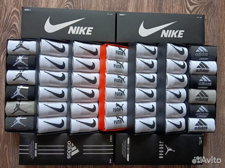 Носки Nike Adidas Reebok Jordan качество