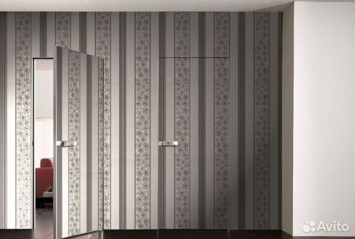 Межкомнатные скрытые двери под отделку