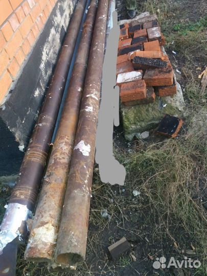 Трубы металлические б/у