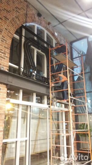 Изготовление рекламных вывесок, монтаж, демонтаж