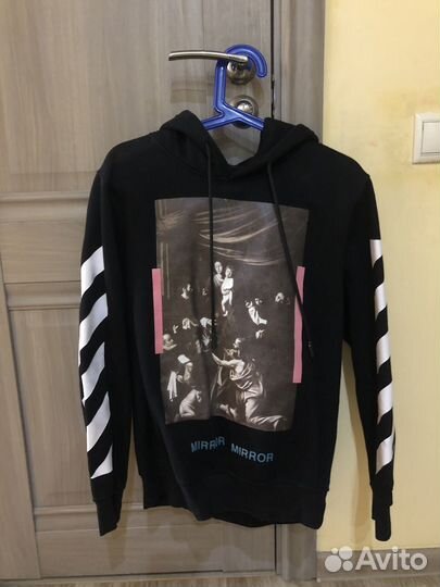 Толстовка off white из магазина 4:20 размер м