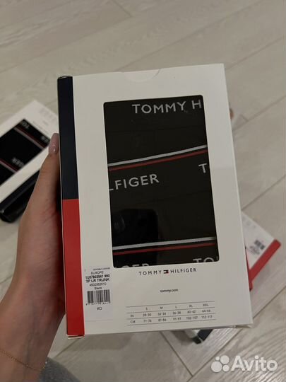 Трусы мужские Tommy hilfiger оригинал новые