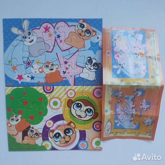 Киндер пазлы и прочее