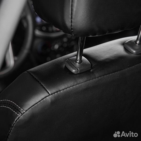 Чехлы Chevrolet Cruze Серые бантики