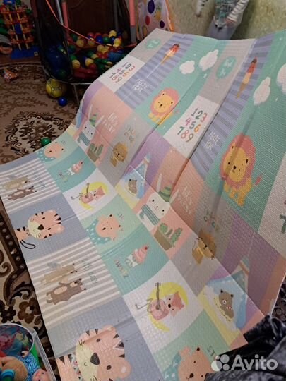 Коврик детский складной