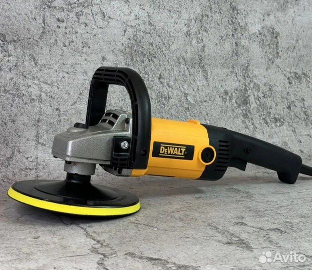 Полировальная машинка сетевая 1250W DeWalt