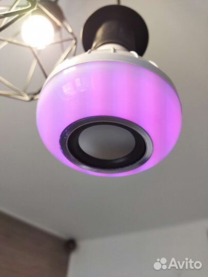 Лампочка+колонка led